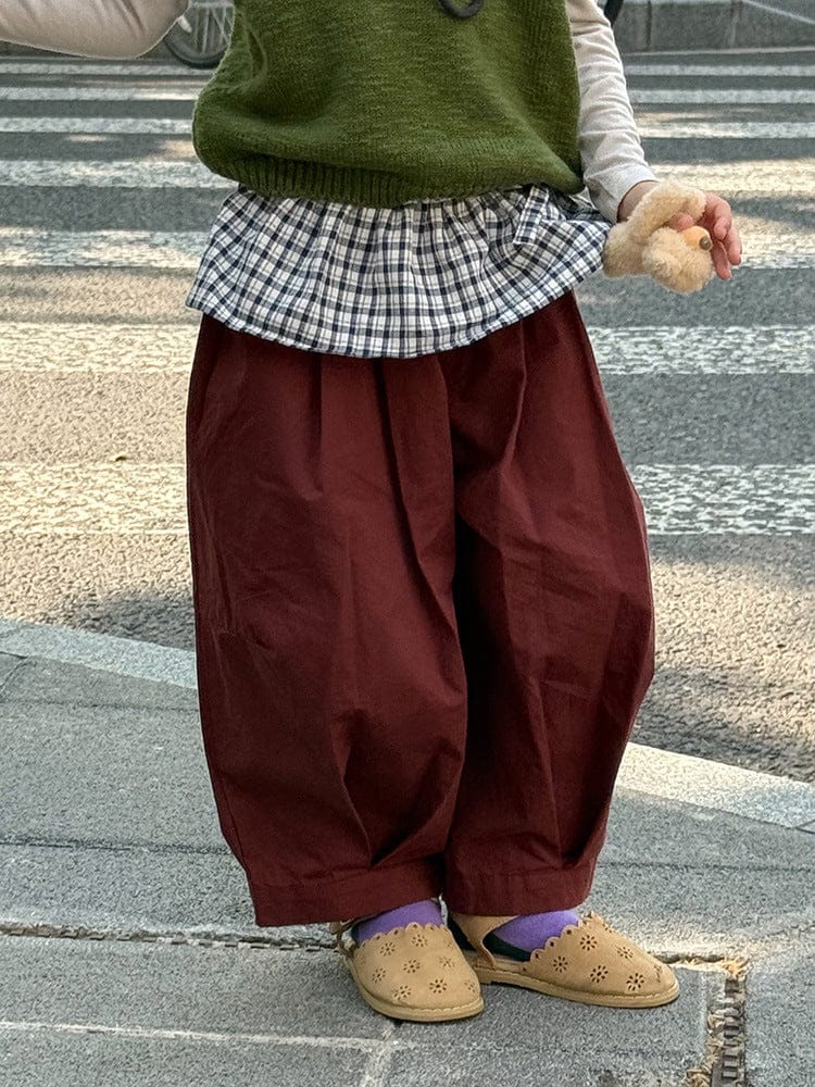 ロングパンツ・スウェットパンツ タックバルーンバレルパンツ【mh0011039】