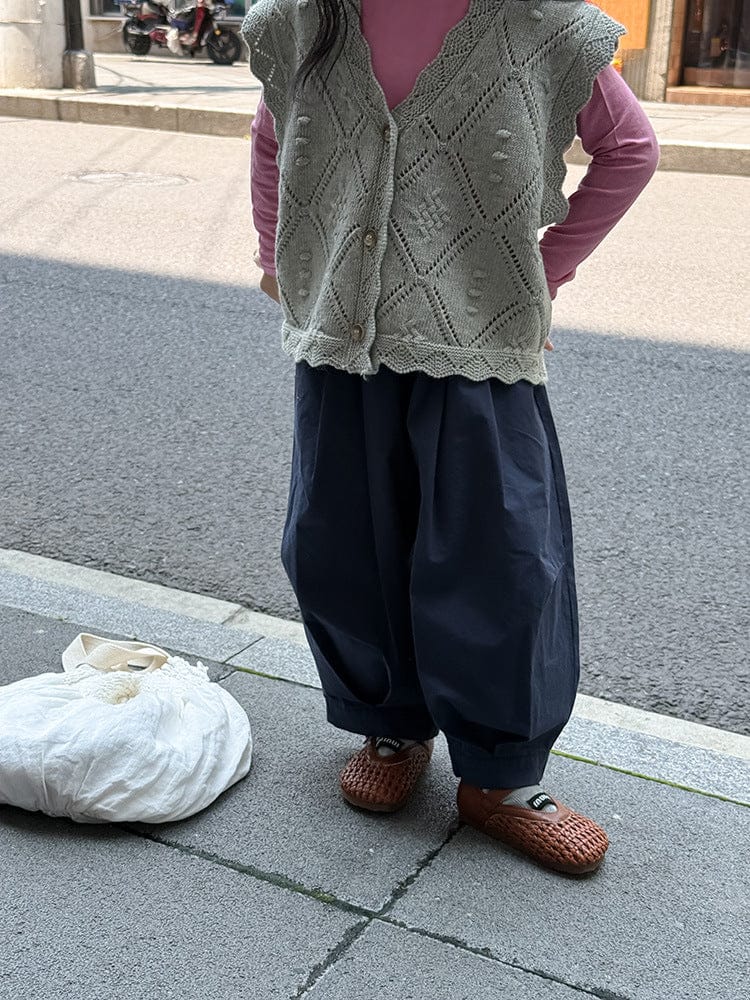 ロングパンツ・スウェットパンツ タックバルーンバレルパンツ【mh0011039】