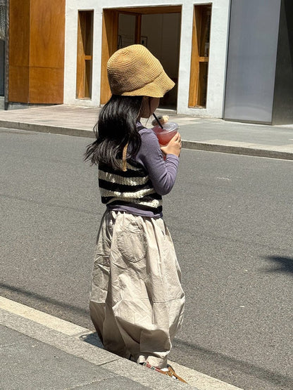 ロングパンツ・スウェットパンツ タックバルーンバレルパンツ【mh0011039】