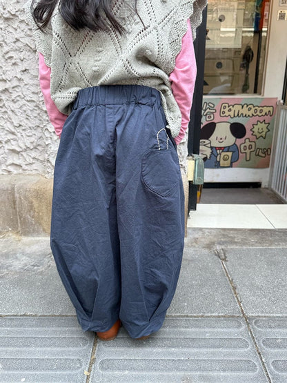 ロングパンツ・スウェットパンツ タックバルーンバレルパンツ【mh0011039】