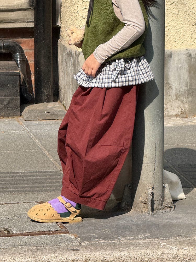 ロングパンツ・スウェットパンツ タックバルーンバレルパンツ【mh0011039】