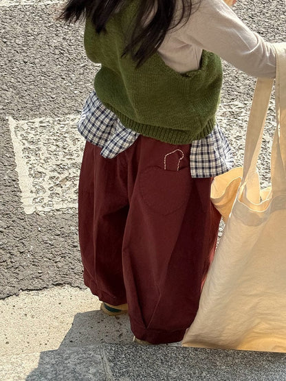 ロングパンツ・スウェットパンツ タックバルーンバレルパンツ【mh0011039】