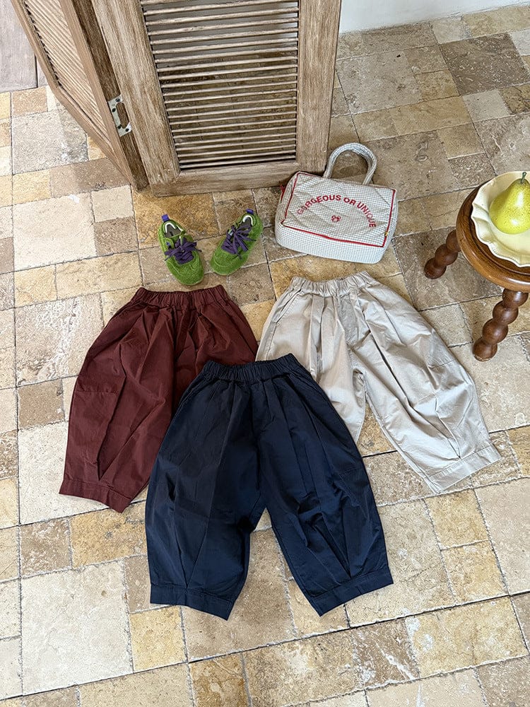 ロングパンツ・スウェットパンツ タックバルーンバレルパンツ【mh0011039】