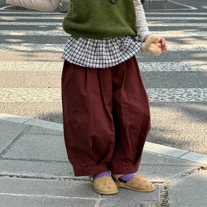 ロングパンツ・スウェットパンツ タックバルーンバレルパンツ【mh0011039】