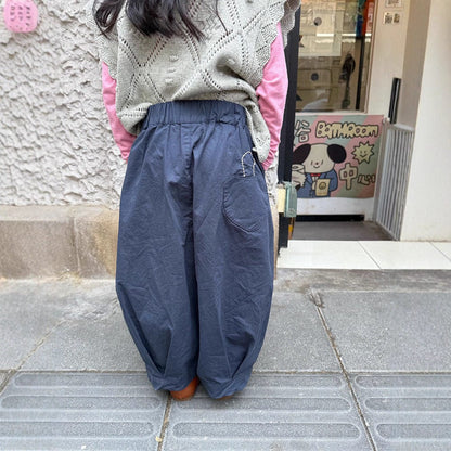 ロングパンツ・スウェットパンツ タックバルーンバレルパンツ【mh0011039】