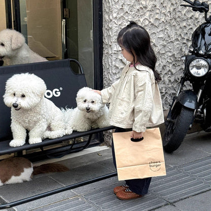 ショートコート・ジャケット・ジャンパー ノーカラータックふんわりジャケット【mh0011040】