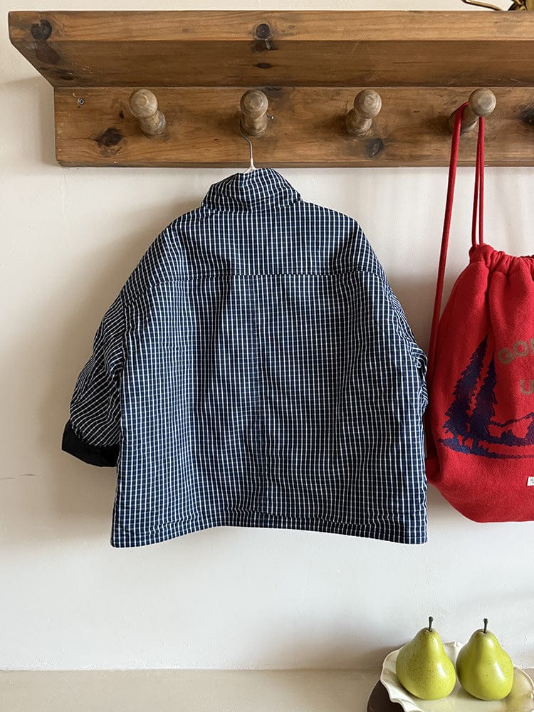 ショートコート・ジャケット・ジャンパー リバーシブルスタンドカラーコートジャケット【mh0011041】