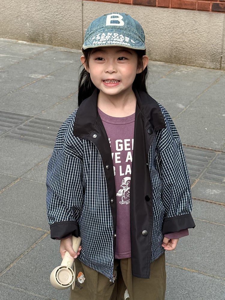 ショートコート・ジャケット・ジャンパー リバーシブルスタンドカラーコートジャケット【mh0011041】