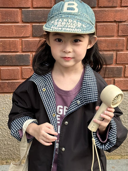 ショートコート・ジャケット・ジャンパー リバーシブルスタンドカラーコートジャケット【mh0011041】