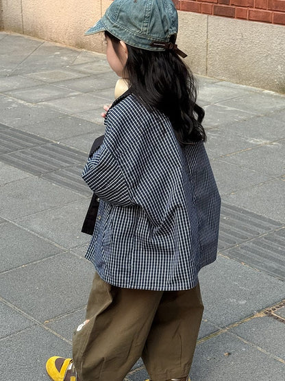 ショートコート・ジャケット・ジャンパー リバーシブルスタンドカラーコートジャケット【mh0011041】