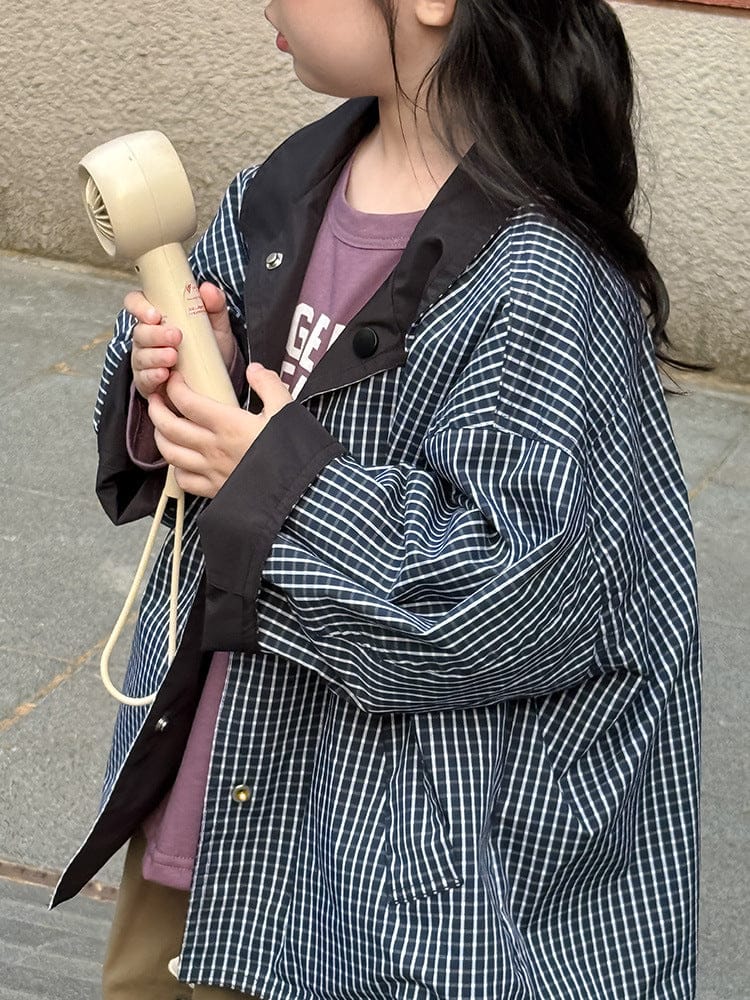 ショートコート・ジャケット・ジャンパー リバーシブルスタンドカラーコートジャケット【mh0011041】