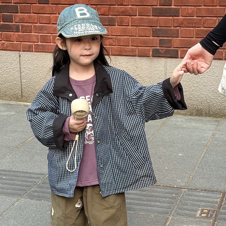 ショートコート・ジャケット・ジャンパー リバーシブルスタンドカラーコートジャケット【mh0011041】