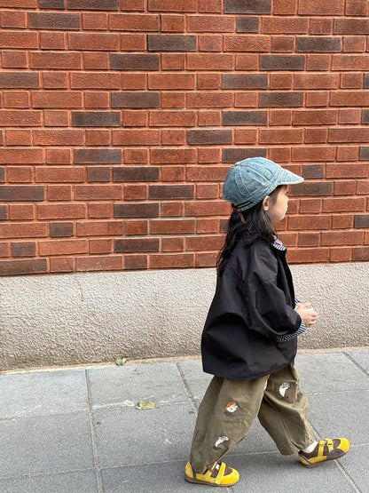 ショートコート・ジャケット・ジャンパー リバーシブルスタンドカラーコートジャケット【mh0011041】