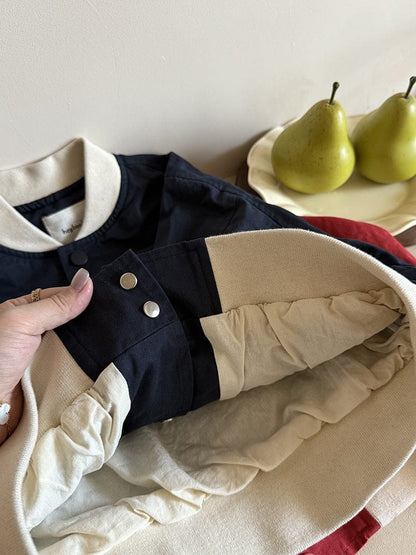 ショートコート・ジャケット・ジャンパー レターロゴワッペンスタジアムジャンパーブルゾン【mh0011043】