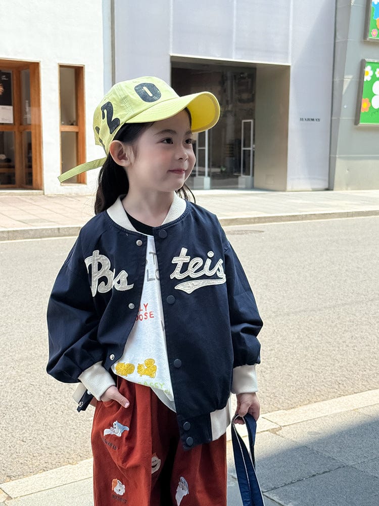 ショートコート・ジャケット・ジャンパー レターロゴワッペンスタジアムジャンパーブルゾン【mh0011043】