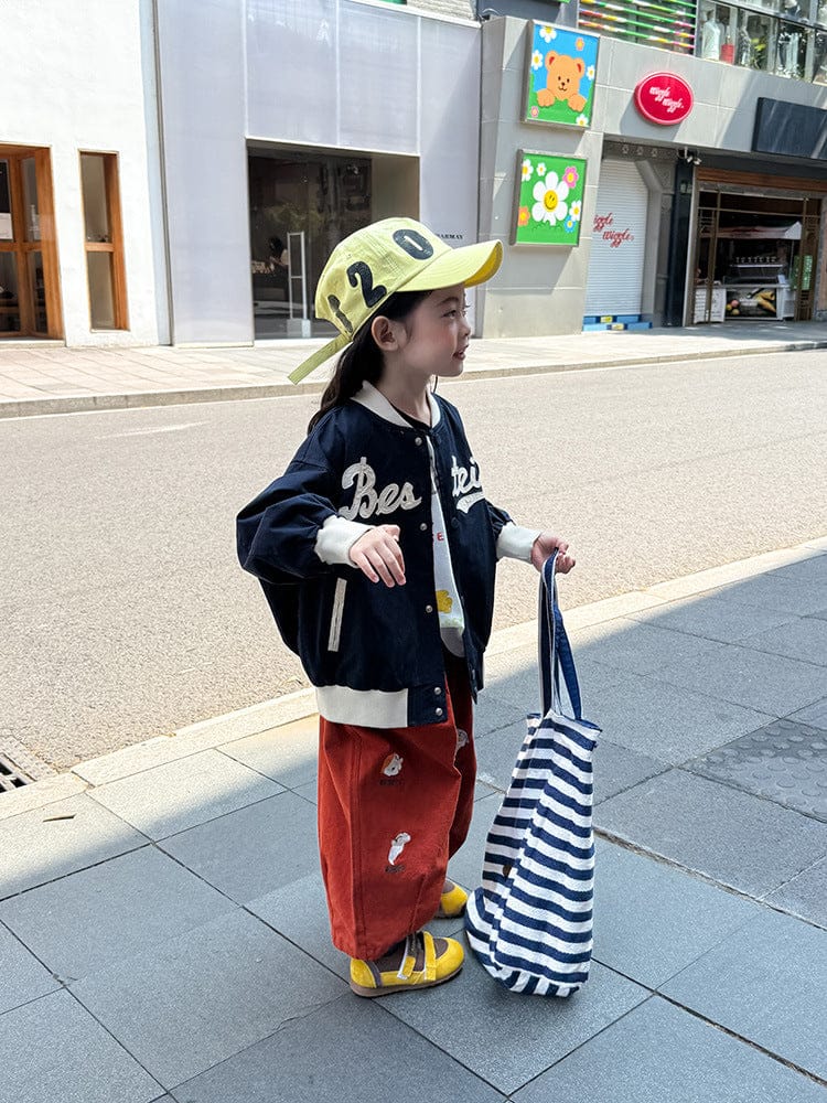 ショートコート・ジャケット・ジャンパー レターロゴワッペンスタジアムジャンパーブルゾン【mh0011043】