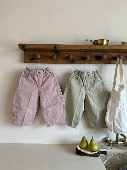 ロングパンツ・スウェットパンツ ハートポケットルーズロングパンツ【mh0011044】