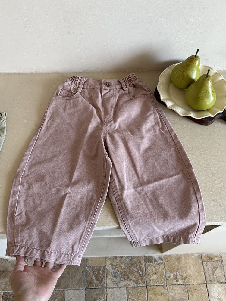 ロングパンツ・スウェットパンツ ハートポケットルーズロングパンツ【mh0011044】