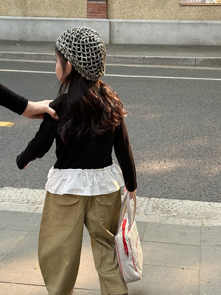 ロングパンツ・スウェットパンツ ハートポケットルーズロングパンツ【mh0011044】