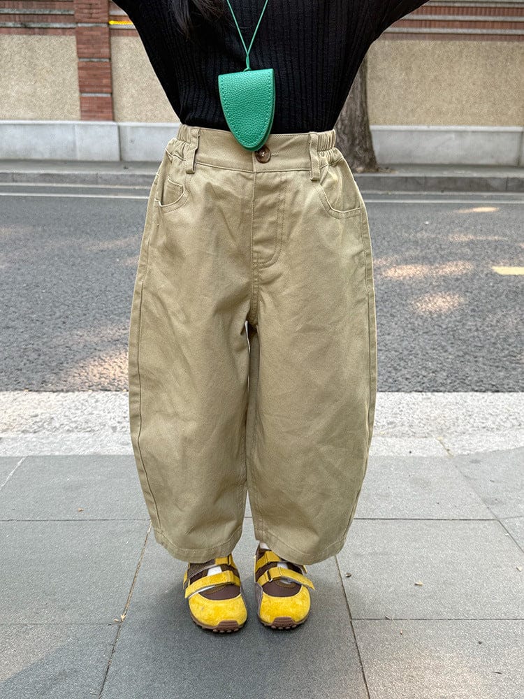 ロングパンツ・スウェットパンツ ハートポケットルーズロングパンツ【mh0011044】