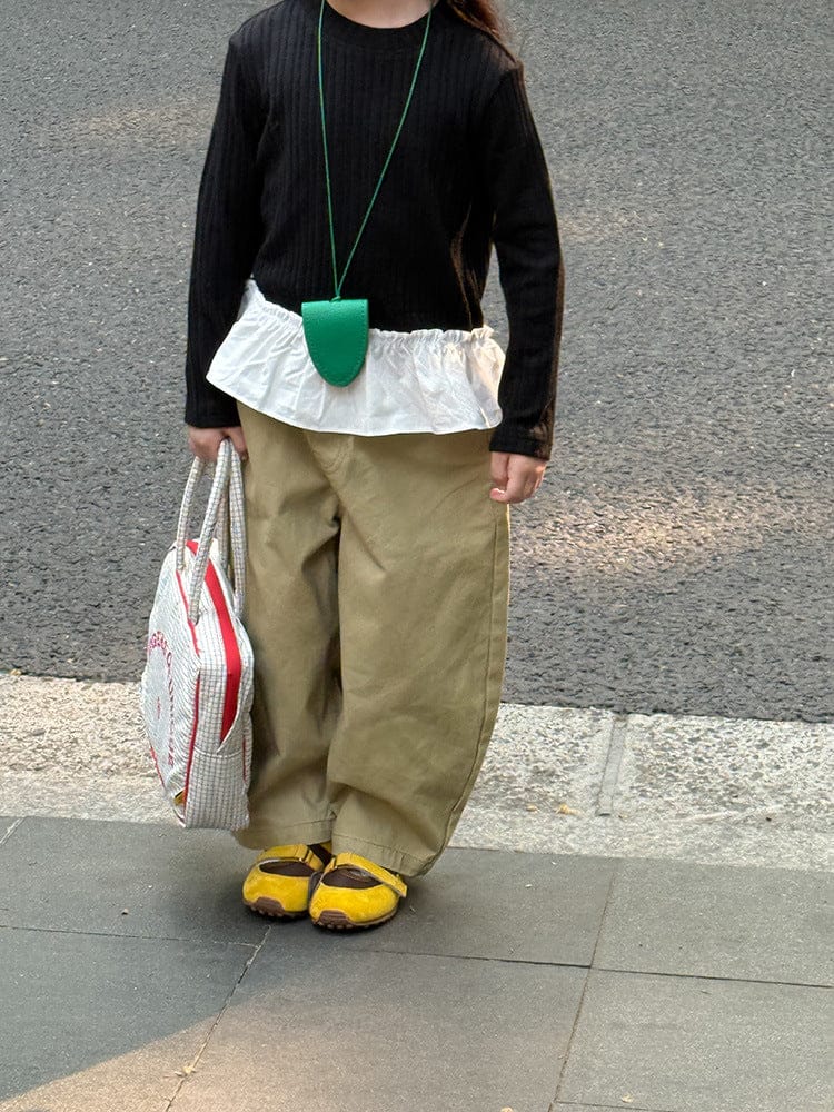 ロングパンツ・スウェットパンツ ハートポケットルーズロングパンツ【mh0011044】