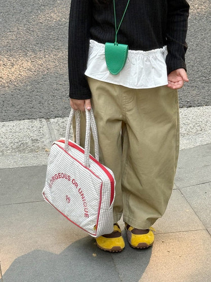 ロングパンツ・スウェットパンツ ハートポケットルーズロングパンツ【mh0011044】