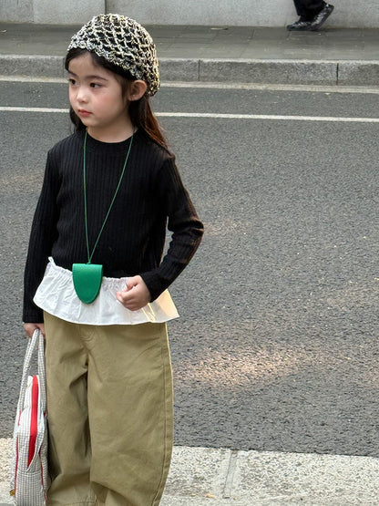 ロングパンツ・スウェットパンツ ハートポケットルーズロングパンツ【mh0011044】