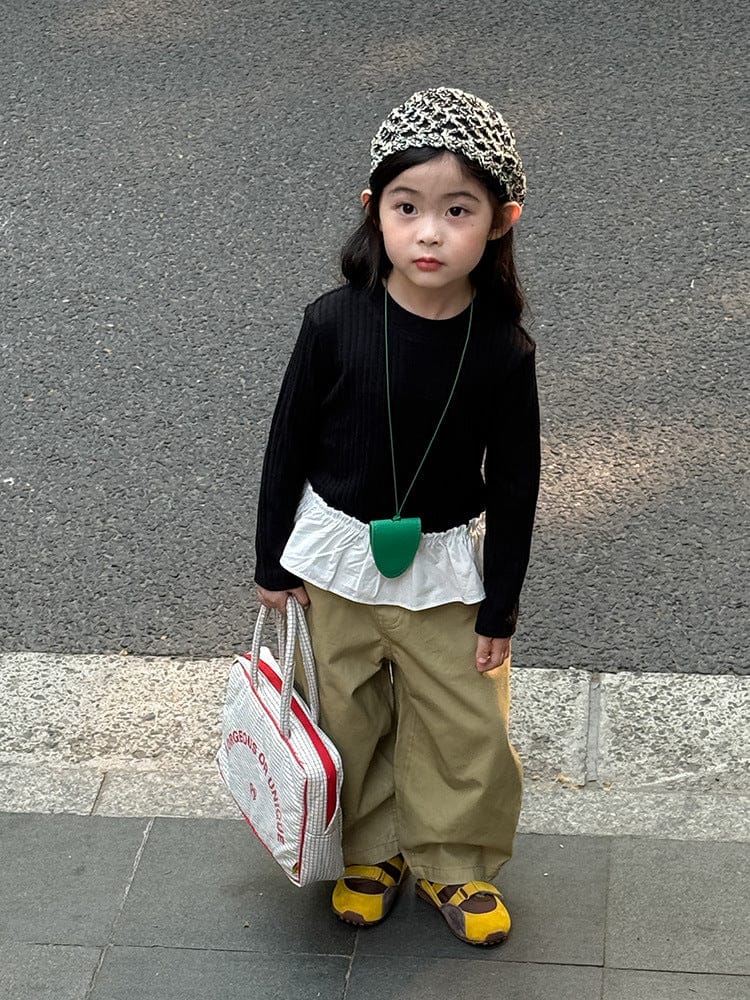 ロングパンツ・スウェットパンツ ハートポケットルーズロングパンツ【mh0011044】