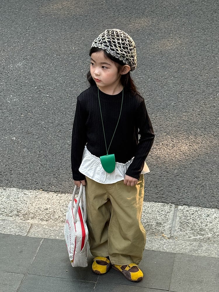 ロングパンツ・スウェットパンツ ハートポケットルーズロングパンツ【mh0011044】