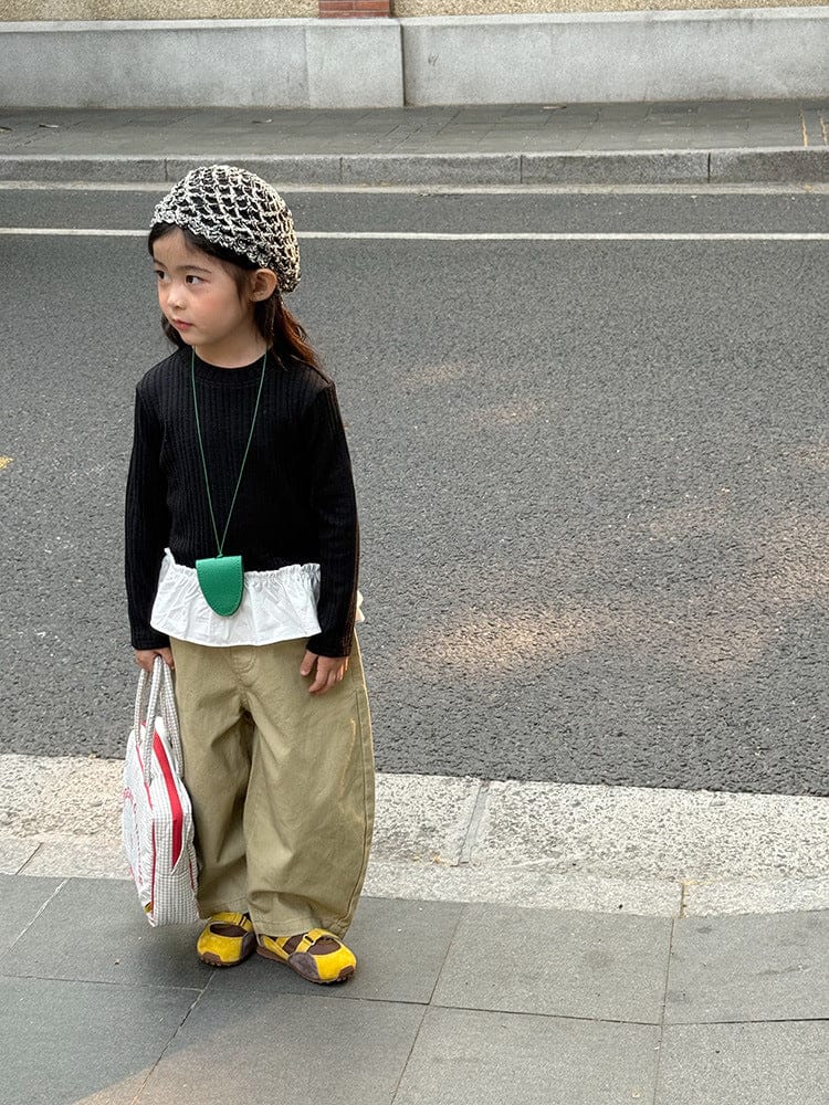 ロングパンツ・スウェットパンツ ハートポケットルーズロングパンツ【mh0011044】