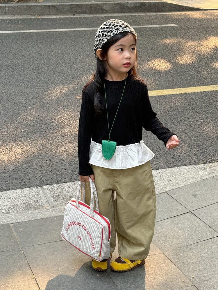 ロングパンツ・スウェットパンツ ハートポケットルーズロングパンツ【mh0011044】