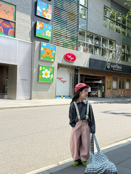 ロングパンツ・スウェットパンツ ハートポケットルーズロングパンツ【mh0011044】