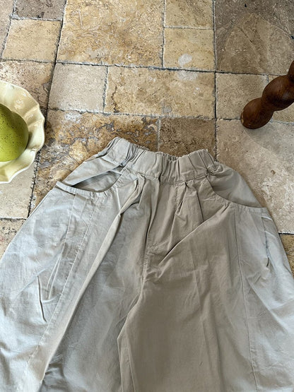 ロングパンツ・スウェットパンツ テーパードパンツ コクーンパンツ ゆったりシルエットパンツ【mh0011048】