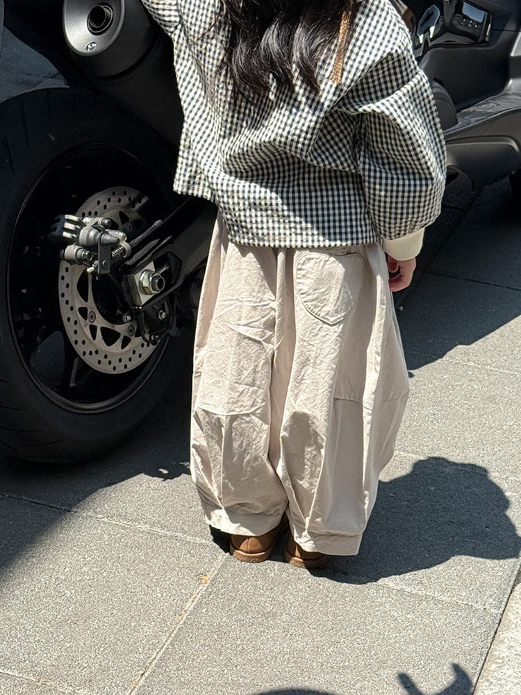 長袖シャツ・ブラウス ギンガムチェックシャツ リブ袖 長袖ブラウス【mh0011050】