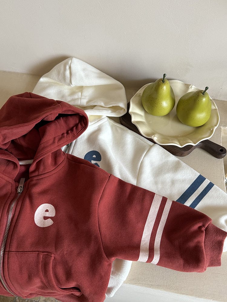 カーディガン・パーカー ロゴ入りジップアップフーディパーカー フード付き長袖スウェット【mh0011051】