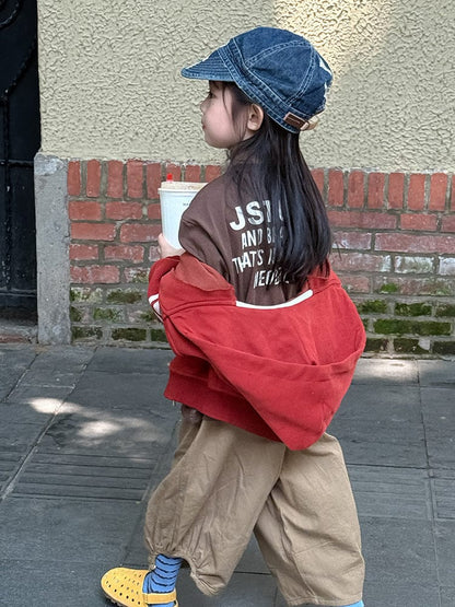 カーディガン・パーカー ロゴ入りジップアップフーディパーカー フード付き長袖スウェット【mh0011051】