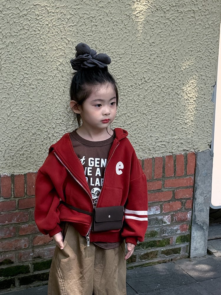 カーディガン・パーカー ロゴ入りジップアップフーディパーカー フード付き長袖スウェット【mh0011051】