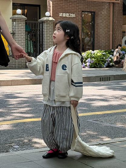 カーディガン・パーカー ロゴ入りジップアップフーディパーカー フード付き長袖スウェット【mh0011051】