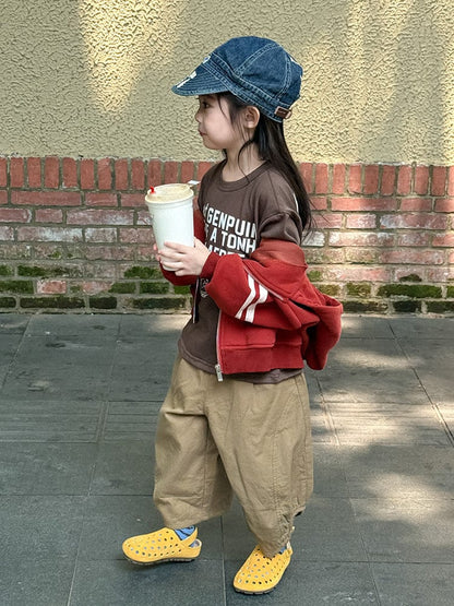 カーディガン・パーカー ロゴ入りジップアップフーディパーカー フード付き長袖スウェット【mh0011051】