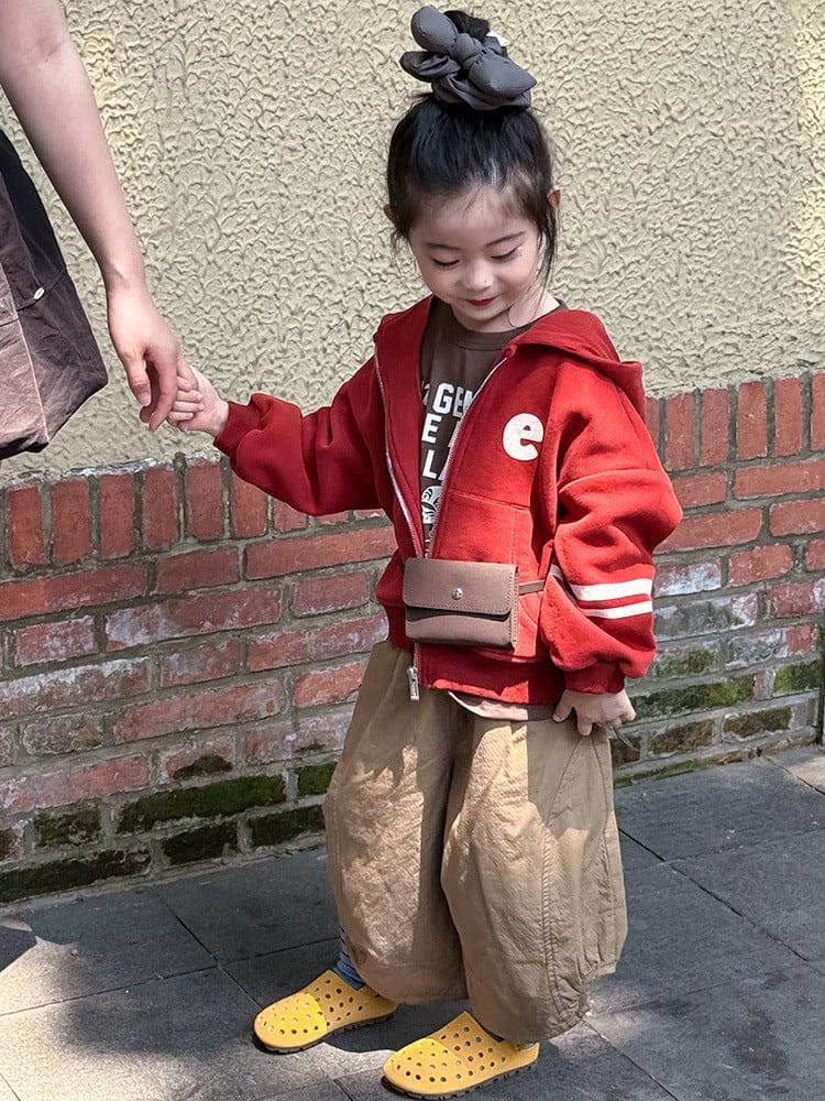 カーディガン・パーカー ロゴ入りジップアップフーディパーカー フード付き長袖スウェット【mh0011051】