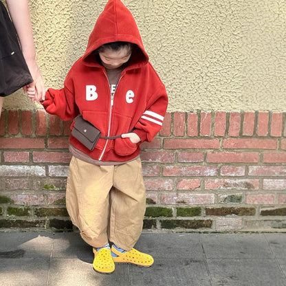 カーディガン・パーカー ロゴ入りジップアップフーディパーカー フード付き長袖スウェット【mh0011051】