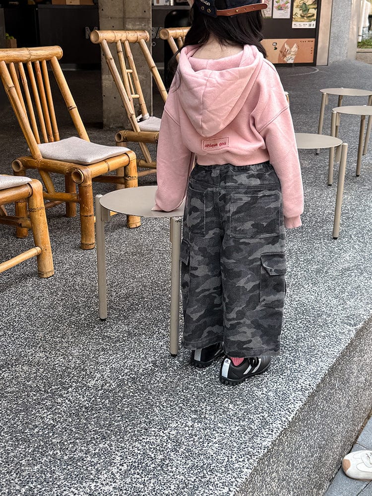 カーディガン・パーカー クロップド丈パーカー 刺繍ロゴ入りフーディー ショートスウェット【mh0011053】