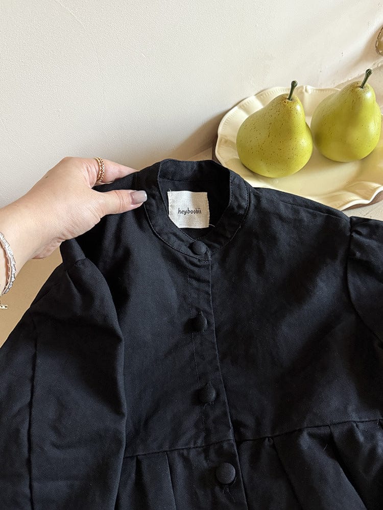 ショートコート・ジャケット・ジャンパー ペプラムフリルジャケット レース裾 パフスリーブアウター【mh0011056】