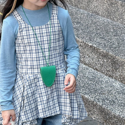 タンクトップ・キャミソール・ノースリーブトップス チェック柄キャミソール 裾フリルフレアトップス【mh0011058】