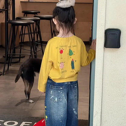 デニムパンツ 刺繍デニムパンツ ワイドジーンズ バルーンシルエット【mh0011061】