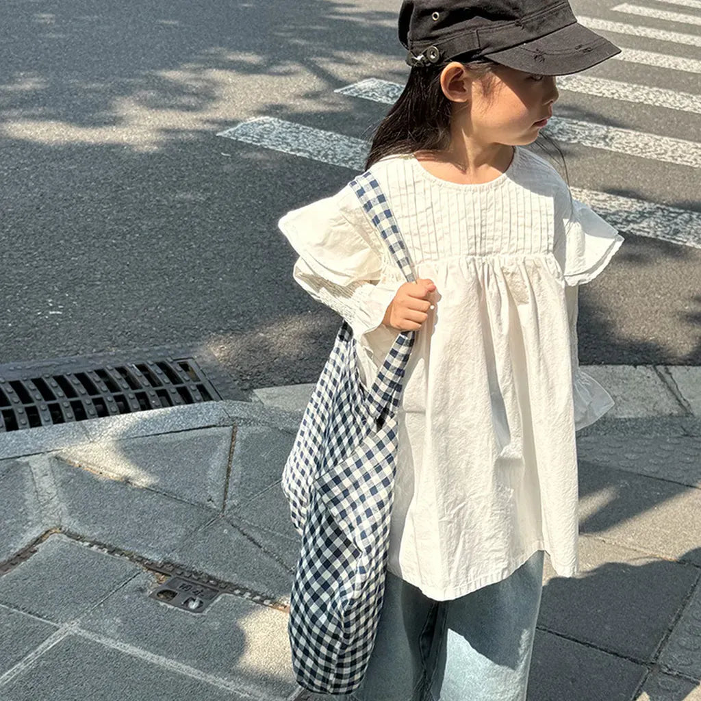 デニムパンツ ルーズストレートデニムパンツ ウエストゴム ワイドシルエットパンツ【mh0011062】