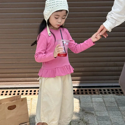 ロングパンツ・スウェットパンツ ワイドシルエットパンツ 裾絞りバルーンパンツ イージーパンツ【mh0011067】