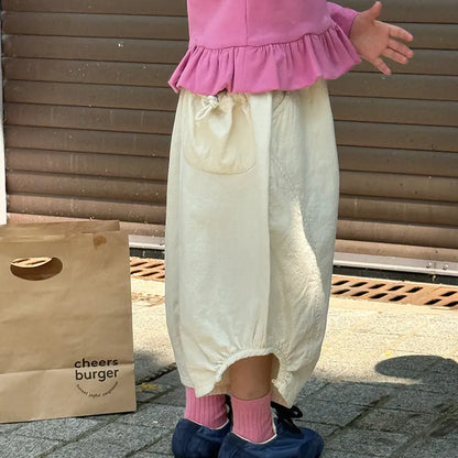 ロングパンツ・スウェットパンツ ワイドシルエットパンツ 裾絞りバルーンパンツ イージーパンツ【mh0011067】