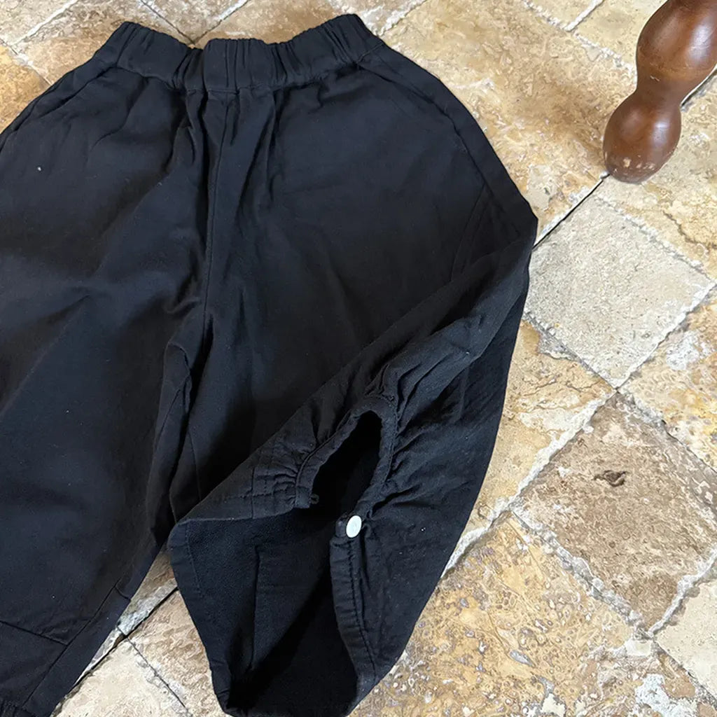 ロングパンツ・スウェットパンツ ワイドシルエットパンツ 裾絞りバルーンパンツ イージーパンツ【mh0011067】