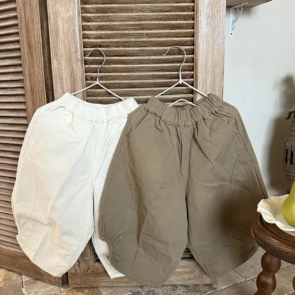 ロングパンツ・スウェットパンツ ワイドシルエットパンツ 裾絞りバルーンパンツ イージーパンツ【mh0011067】